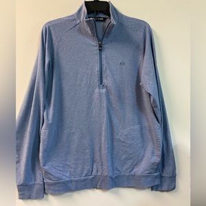 Travis Mathew 1/4 zip blue pullover